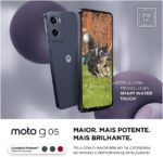 Smartphone Motorola Moto g05-256GB 12GB (4GB RAM + 8GB Ram Boost) e Camera 50MP com AI Bateria de 5200 mAh Tela 6.7" com Superbrilho - Grafite - Imagem 3