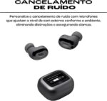 JBL, Fone de Ouvido Bluetooth, Live Buds 3, Intra Auricular, Sem Fio, Com Tela de 1.45", Cancelamento de Ruído, Resistente À Água e Poeira - Preto - Imagem 4
