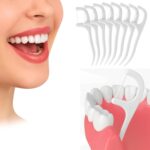 Fio Dental com Haste 2 em 1 Kit com 100 Unidades para Limpeza Bucal Profunda - Ideal para Viagens e Uso Diário - Imagem 5