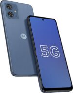 Smartphone Motorola Moto g54 5G - 256GB 16GB (8GB RAM+8GB Ram Boost) AI Camera 50MP Tela FHD 5000 mAh NFC - Azul Vegan Leather (Recondicionado)