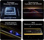 Smartphone Xiaomi Poco X7 5G NFC Silver (Prata) 8GB RAM 256GB ROM - Imagem 5