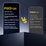 Smartphone Xiaomi POCO C85 4G Negro 8GB RAM 256GB ROM (25078PC3EG) - Imagem 8