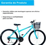 Bicicleta Bike Forss Anny Aro 26 Com Cestinha 18 Marchas - Imagem 8