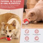 Bola Interativa Pet, Bolinha Pet, Brinquedo Interativo para Gatos, Brinquedos para Gatos, Brinquedo Gato, Bolinha Giratória Automática Rolamento Brinquedos Interativo Inteligente para Gatos e Cães - Imagem 6