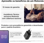 Smartphone Motorola Moto g54 5G - 256GB 16GB (8GB RAM+8GB Ram Boost) AI Camera 50MP Tela FHD 5000 mAh NFC - Azul Vegan Leather (Recondicionado) - Imagem 7