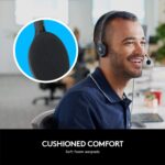 Headset com fio Logitech H111 com Microfone com Redução de Ruído e Conexão 3,5mm - Imagem 3