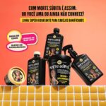Lola Cosmetics - Morte Subita - Shampoo hidratante para cabelos secos e danificados que foi quimicamente tratado vegano, livre de crueldade, sem parabenos, sem sulfatos, 250 ml - Imagem 4