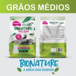 Bionature Areia Higiênica para Gatos Biodegradável Wisecat 4kg - Imagem 3