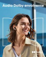 soundcore Liberty 5 da Anker, Fone de Ouvido Bluetooth sem fio, com Cancelamento de Ruído Adaptativo, Redução de Voz x2, Dolby Audio, 6 Microfones IA, 60H de Reprodução, Carga Rápida, Fone tws, Preto - Imagem 4