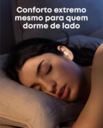 soundcore Sleep A30 da Anker Fone de Ouvido Bluetooth Inteligentes com Cancelamento de Ruído Ativo, Sistema de Mascaramento de Ronco Adaptativo, Ultraconforto para Quem Dorme de Lado, 45h de Bateria - Imagem 6