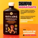 Lola Cosmetics - Morte Subita - Shampoo hidratante para cabelos secos e danificados que foi quimicamente tratado vegano, livre de crueldade, sem parabenos, sem sulfatos, 250 ml - Imagem 3
