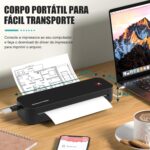 Impressora de Tatuagem Portátil, Impressora de Estêncil de Tatuagem, Térmica Sem Fio, IOS, PC - Imagem 4