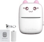 Mini Impressora Termica Portátil do Gatinho Máquina de Imprimir Portátil Bluetooth de Fotos StartBox (Rosa) - Imagem 5