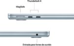 Apple 2025 MacBook Air (de 13 polegadas, Processador M4 da Apple com CPU 10‑core e GPU 8‑core, 16GB Memória unificada, 256 GB) - Azul céu - Imagem 5
