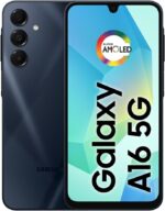 Celular Samsung Galaxy A16 5G, 128GB + 4GB RAM, Câmera de até 50MP, Tela 6.7", NFC, IP54, Bateria 5000 mAh - Azul Escuro (Recondicionado)