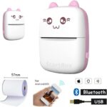 Mini Impressora Termica Portátil do Gatinho Máquina de Imprimir Portátil Bluetooth de Fotos StartBox (Rosa) - Imagem 2