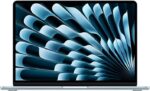 Apple 2025 MacBook Air (de 13 polegadas, Processador M4 da Apple com CPU 10‑core e GPU 8‑core, 16GB Memória unificada, 256 GB) - Azul céu
