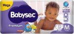 Babysec Fralda Premium M 32 Unidades