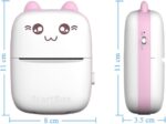 Mini Impressora Termica Portátil do Gatinho Máquina de Imprimir Portátil Bluetooth de Fotos StartBox (Rosa) - Imagem 4