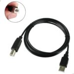 Cabo USB para Impressora, USB A Macho para USB B Macho 2.0, 1,5 metros - Imagem 3