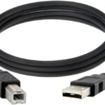 Cabo USB para Impressora, USB A Macho para USB B Macho 2.0, 1,5 metros