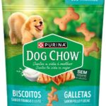 DOG CHOW® Biscoitos para Cães Filhotes de Todos os Tamanhos Frango e Leite 300g