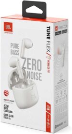 JBL, Fone de Ouvido Sem Fio, Bluetooth, Tune Flex TWS - Branco - Imagem 7
