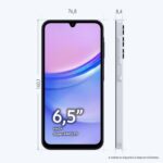 Smartphone Samsung Galaxy A15 4G 128GB - Azul Claro - Imagem 3
