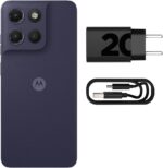 Smartphone Motorola Moto G17 4G - 128GB 12GB (4GB RAM + 8GB RAM Boost) camera 50MP Sony Lytia 600, tela FHD+ 60hz, bateria 5200 mAh - Roxo - Imagem 6