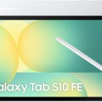 Tablet Samsung Galaxy Tab S10 FE, Prata, 128GB, 8GB RAM, Tela Imersiva de 10.9" 90Hz, Camera Traseira de 13MP, Câmera Frontal de 12MP Ultra Wide, Wifi 6, IP68, Android 15