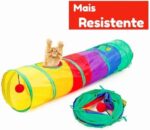 Brinquedo Interativo Para Gatos Pets Túnel Labirinto Colorido - NEXUS MARKET - Imagem 4
