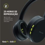 WAAW by ALOK Fone de Ouvido Headphone SENSE 200HB Bluetooth, Até 25h de Autonomia, Microfone, Conexão Multipontos - Imagem 7