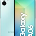 Smartphone Samsung Galaxy A06 128GB, 4GB RAM, Processador Octa-Core, Bateria de 5000mAh, Tela Infinita de 6.7", Câmera Traseira Dupla, Dual Chip - Verde Claro