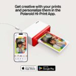 Polaroid Impressora fotográfica Bluetooth 4 x 15 + pacote de papel fotográfico (80 folhas incluídas) (6552) - Imagem 5