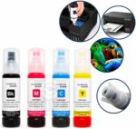 4 Tintas compativel para Epson T504 T544 Impressoras L4150 L4160 L6270 L4260 L3150 L3110 L3250 L3210 L5190 L1250 L5290 70mL - Imagem 7