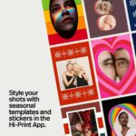 Polaroid Impressora fotográfica Bluetooth 4 x 15 + pacote de papel fotográfico (80 folhas incluídas) (6552) - Imagem 6