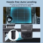 Impressora 3D Creality Ender 3 V3 SE, velocidade de impressão de 250 mm/s Impressoras 3D FDM com nivelamento automático CR Touch, extrusora Sprite Direct Drive - Imagem 4