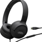 JBL, Fone de Ouvido Bluetooth, Tune 520C, On Ear, Com Fio, Com Cancelamento de Ruído - Preto