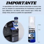 4 Tintas compativel para Epson T504 T544 Impressoras L4150 L4160 L6270 L4260 L3150 L3110 L3250 L3210 L5190 L1250 L5290 70mL - Imagem 4
