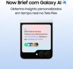 Samsung Galaxy Z Flip7 FE 5G, 128GB 8GB RAM Tela 6,7", Galaxy AI - Preto - Imagem 5