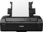 Canon PIXMA PRO-200S Impressora fotográfica profissional de jato de tinta sem fio de 33 cm com monitor LCD colorido de 7,6 cm, tinta à base de tinta de 8 cores, preta - Imagem 6