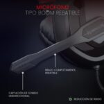 Headset Gamer Redragon Ares Preto e Vermelho H120 - Imagem 3