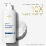 Dove Shampoo Reconstrução + Aminoácido 600ml Pump - Imagem 3