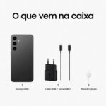 Smartphone Samsung Galaxy S24+, Galaxy AI, Selfie de 12MP, Tela de 6.7" 1-120Hz, 256GB, 12GB RAM - Preto - Imagem 7