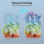 Impressora 3D Creality Ender 3 V3 SE, velocidade de impressão de 250 mm/s Impressoras 3D FDM com nivelamento automático CR Touch, extrusora Sprite Direct Drive - Imagem 8