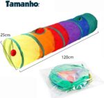 Brinquedo Interativo Para Gatos Pets Túnel Labirinto Colorido - NEXUS MARKET - Imagem 3
