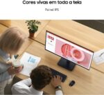 Monitor Gamer Samsung 24" FHD,100 Hz, HDMI, VGA,Preto, S3 - Imagem 8
