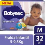 Babysec Fralda Premium M 32 Unidades - Imagem 2