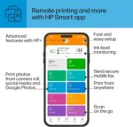 HP ENVY Inspire 7958e Impressora a jato de tinta colorida multifuncional sem fio, impressão, digitalização, cópia, impressão duplex, ideal para casa, 6 meses de tinta incluídos (327A7A) - Imagem 7