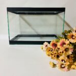 Aquário de Peixes 20 Litros 40x20x25cm - Vidro 3mm Ideal para Peixes Ornamentais, Produto Já Montado, Prático para Casa ou Apartamento (20 litros Com vinil preto,40x20x25) - Imagem 4